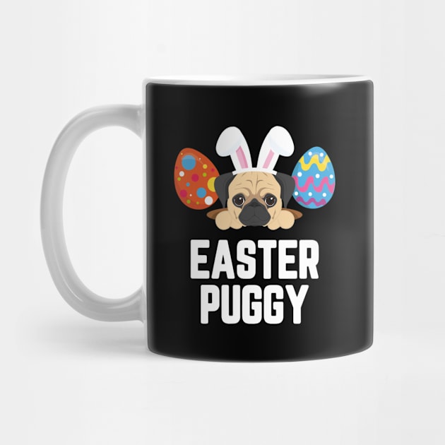 Easter Puggy Cute Dog Pug Funny Easter by trendingoriginals